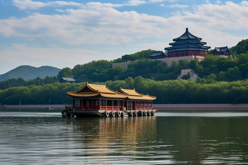 北京颐和园内景自然美景摄影,高清,摄影图,摄影图片,图片大全,摄影图免费下载